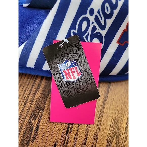 New York Giants Womens Slippers Size Large Ladies Foco NWT New - Picture 4 of 10